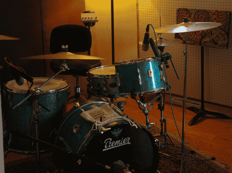 Mike Harmon Studio drumset